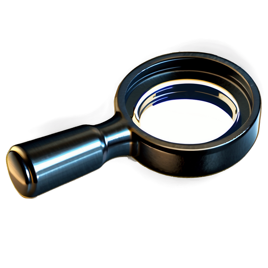 Black Magnifying Glass Png Nmk