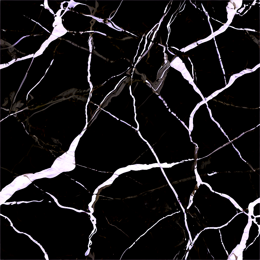 Black Marble With White Veins Png 56