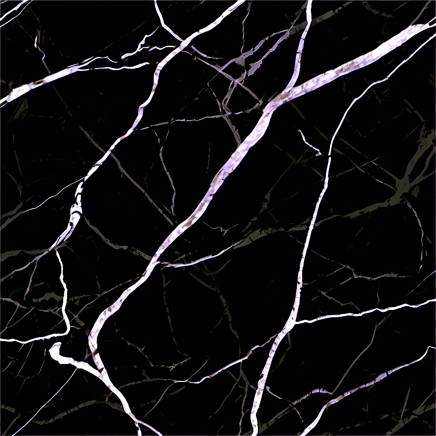 Black Marble With White Veins Png Efl52