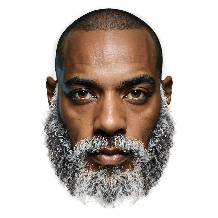 Black Men Beard Styles Png 4