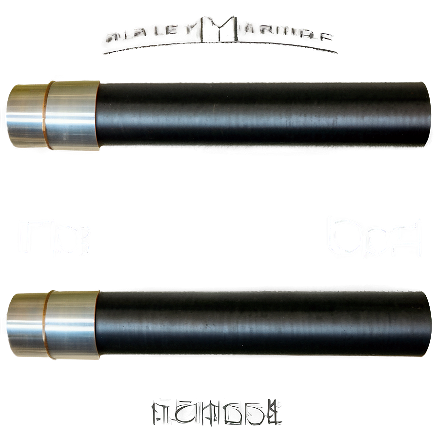 Black Metal Pipe Png Opn