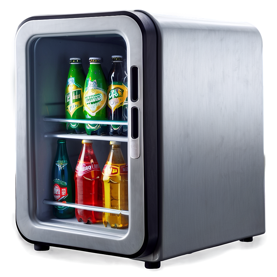 Black Mini Fridge Png 06132024