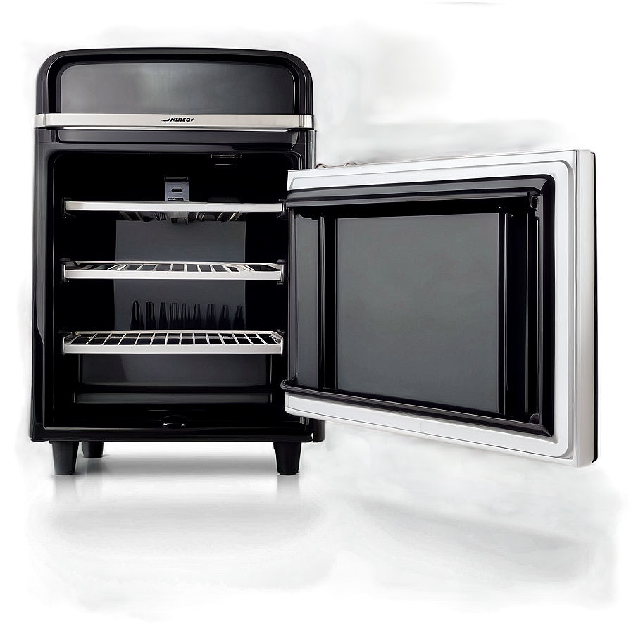 Black Mini Fridge Png Lnw53