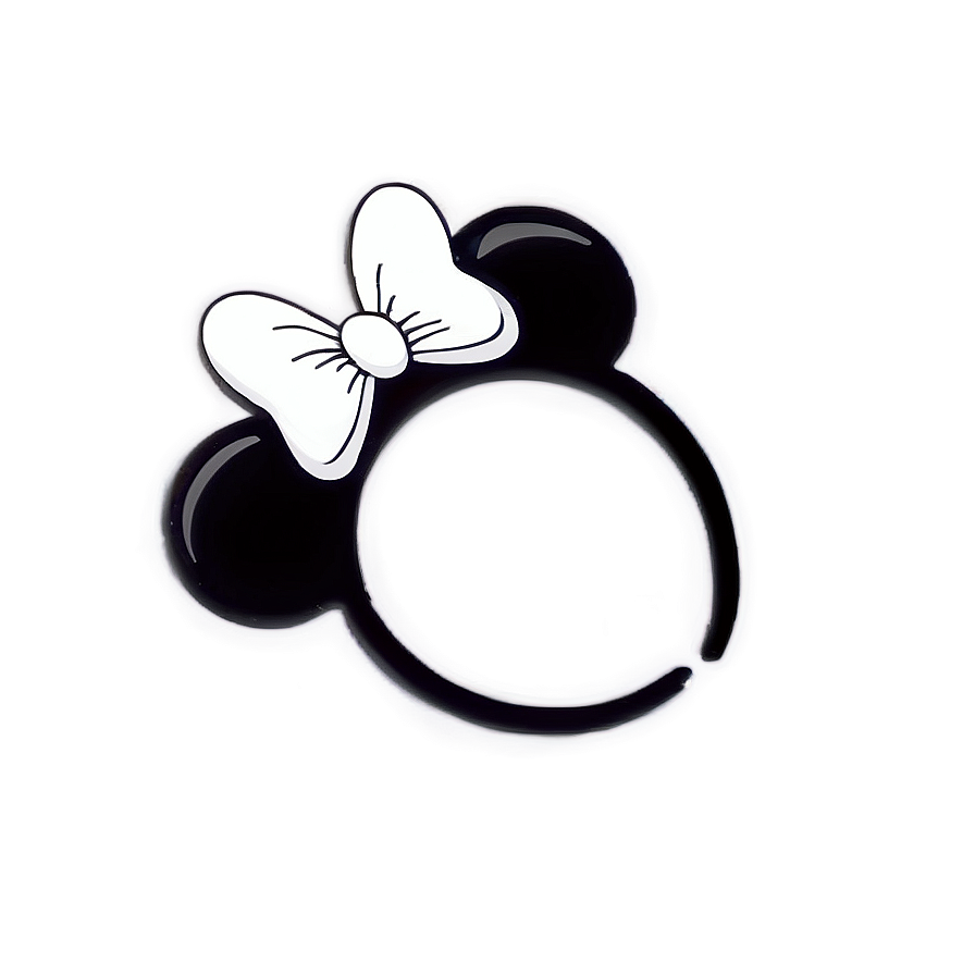 Black Minnie Mouse Ears Png Ahe96