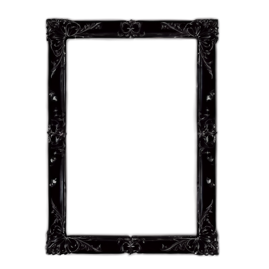 Black Mirror Frame Png Bur