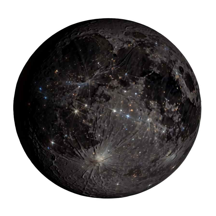 Black Moon And Galaxy Png Sck72