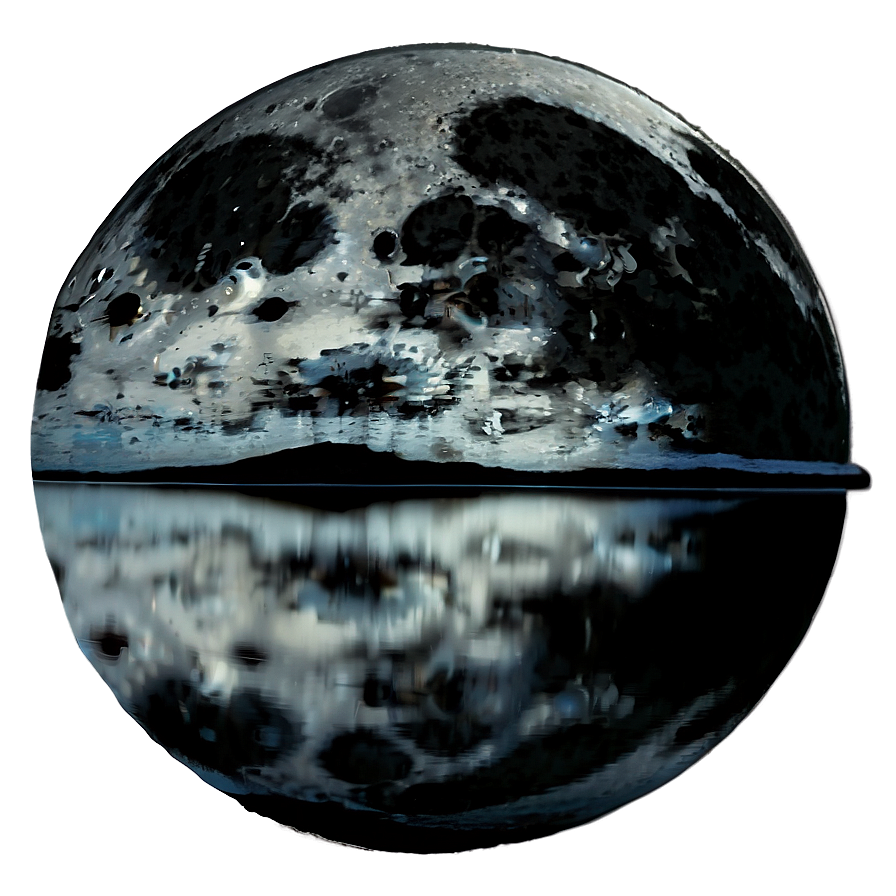 Black Moon Over Water Png 92