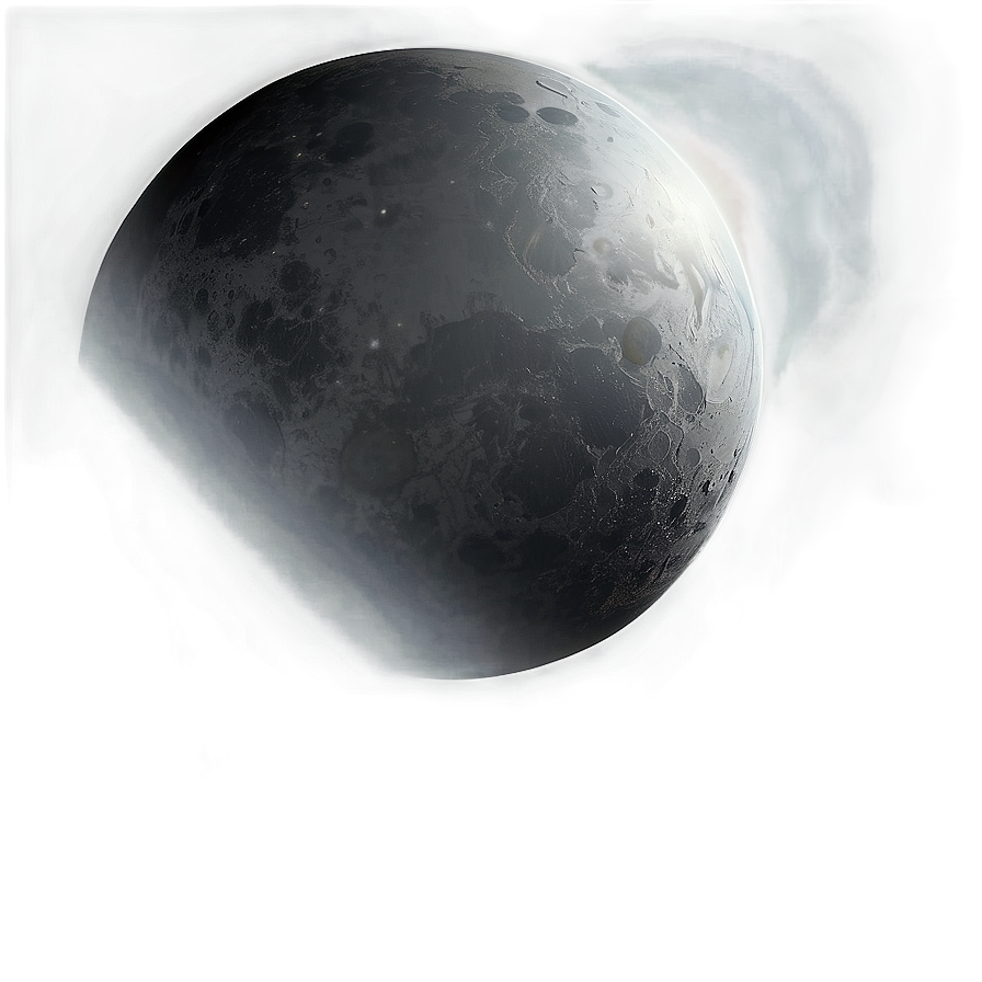 Black Moon With Stars Background Png 06252024