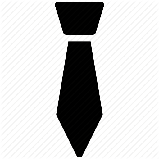 Black Necktie Icon