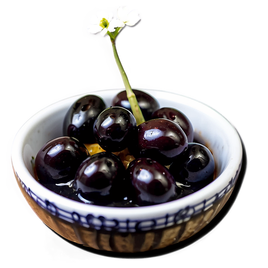 Black Olive Compote Png 24