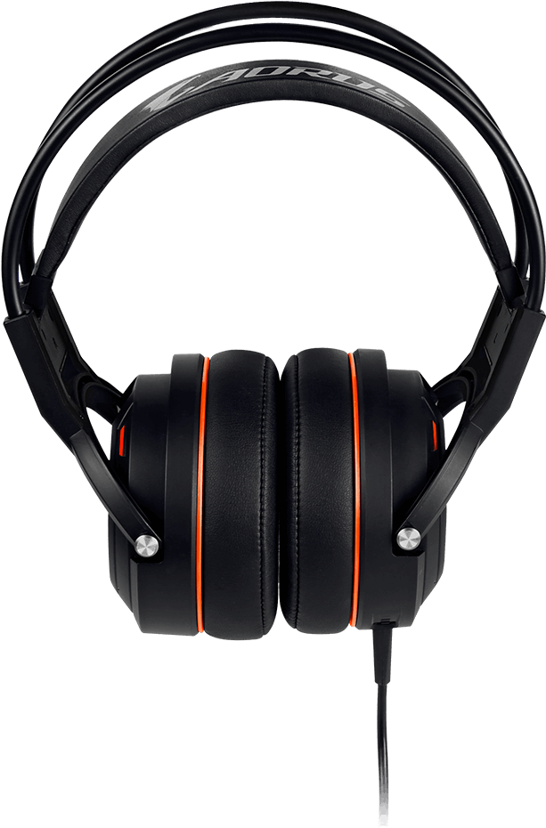 Black Orange Gaming Headset