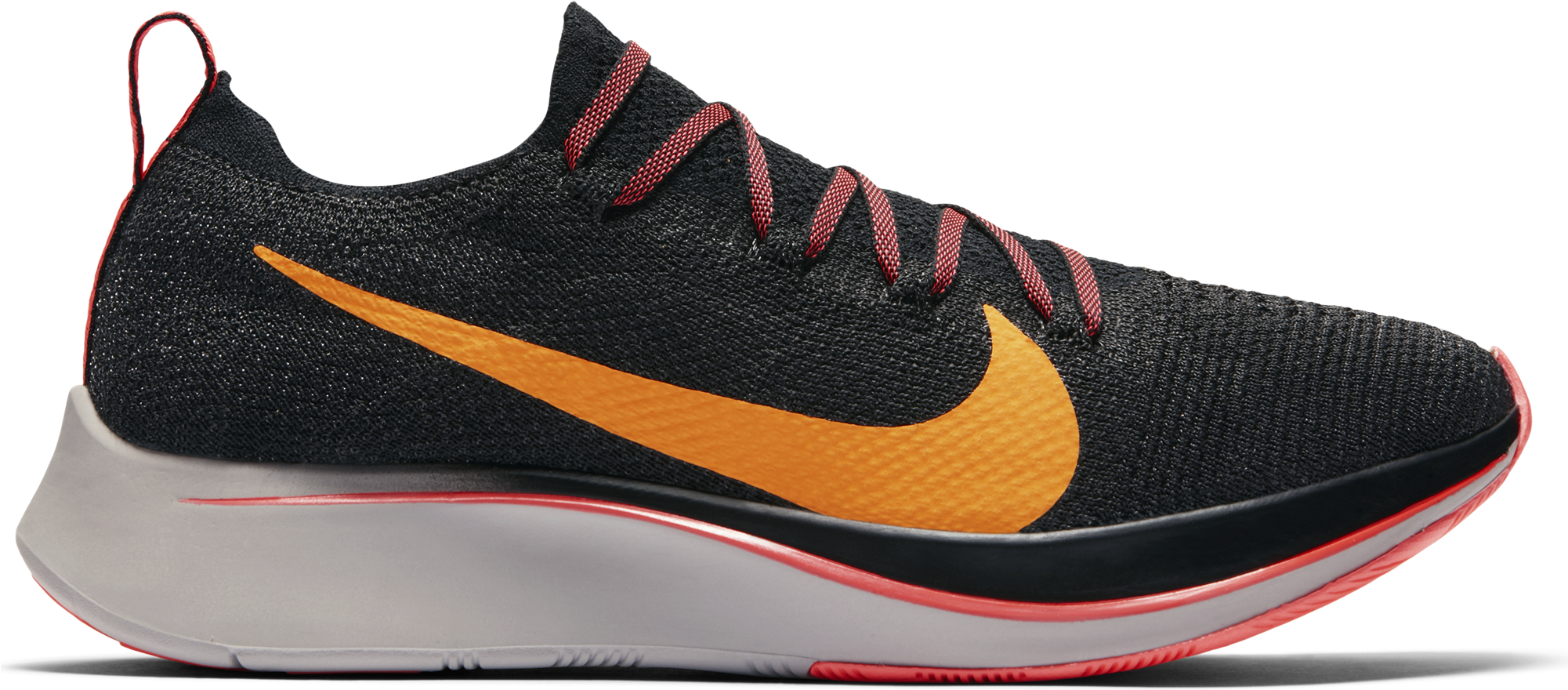 Black Orange Running Shoe