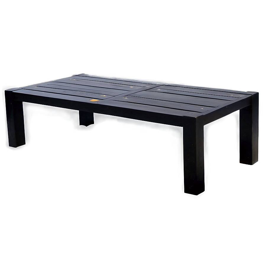 Black Outdoor Table Png Bhe