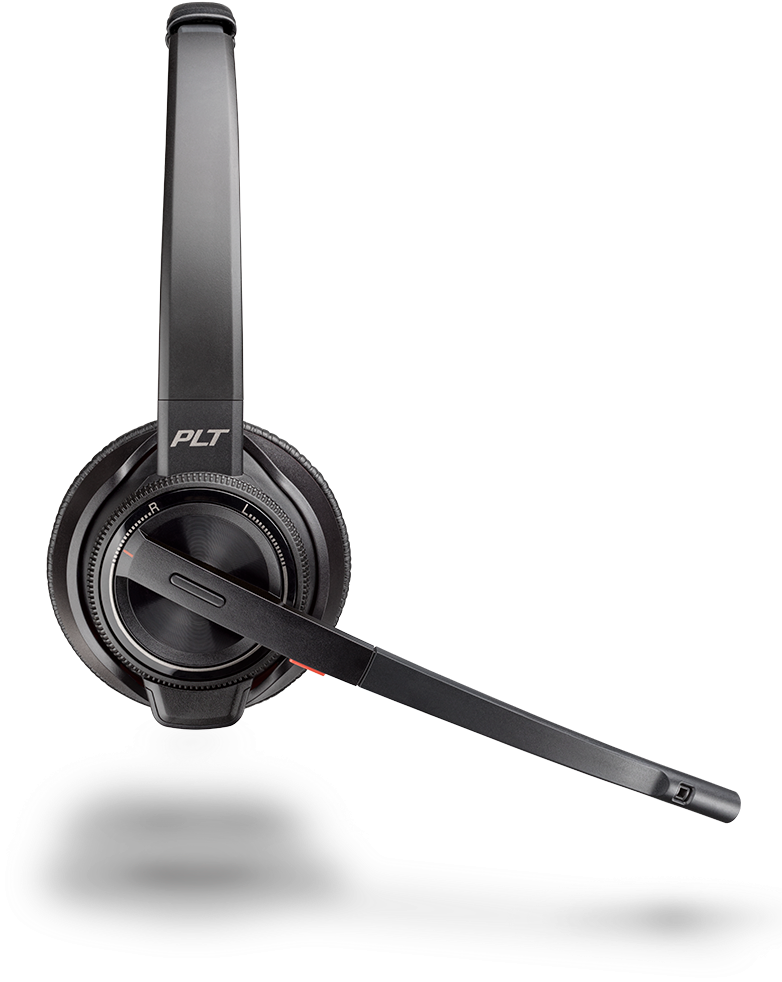 Black Over Ear Headsetwith Microphone