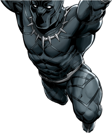 Black Panther Action Pose