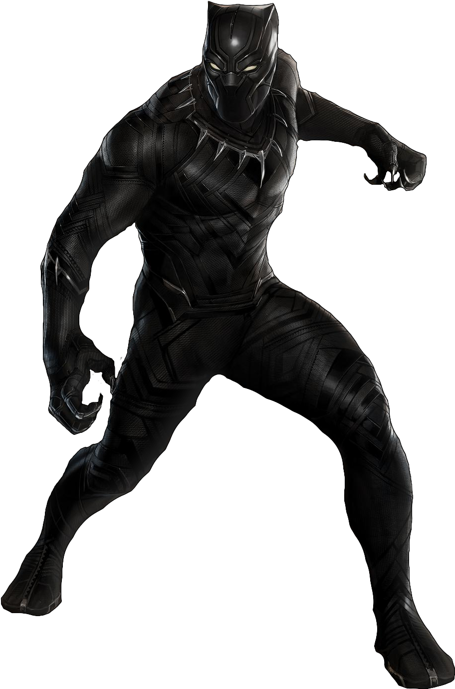 Black Panther Action Pose