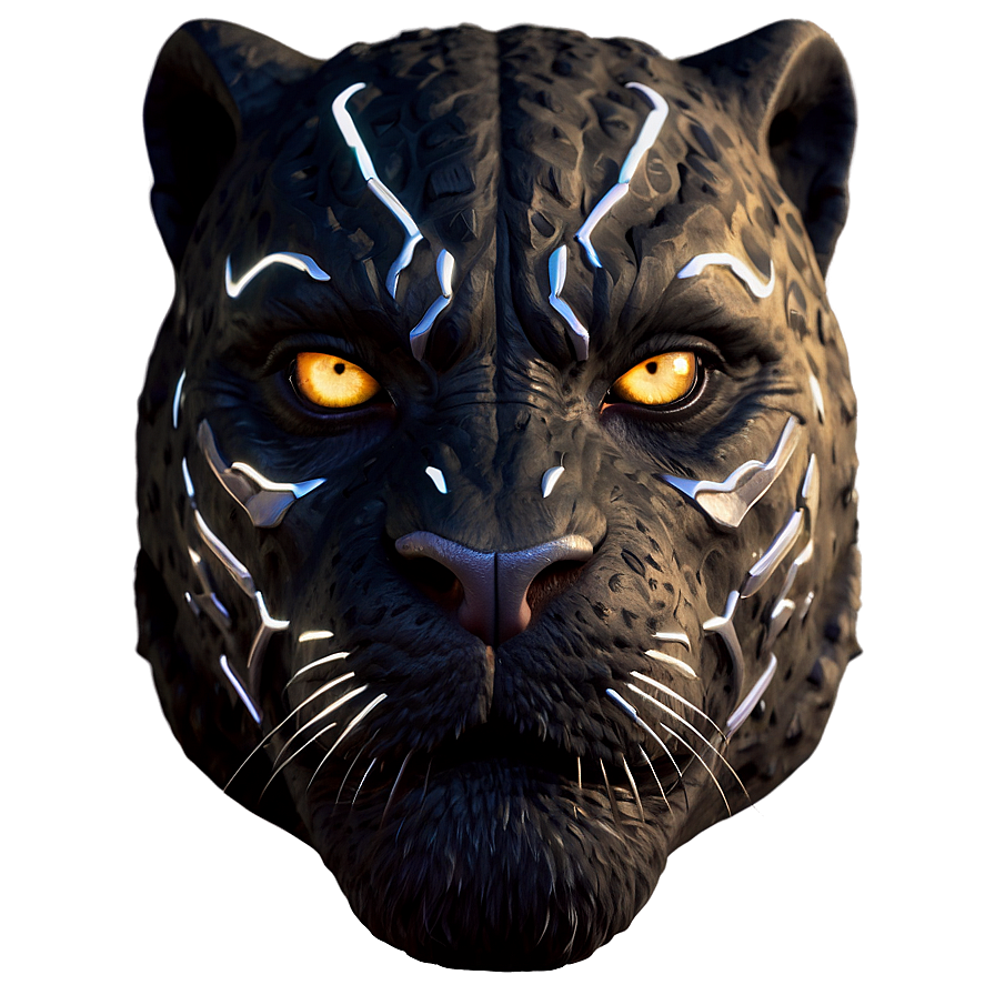 Black Panther Glowing Eyes Png 05212024