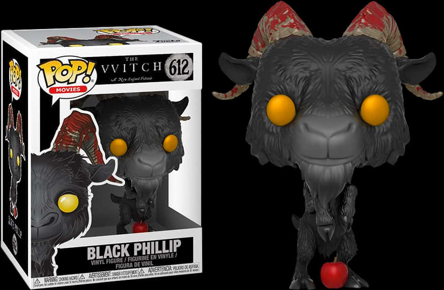 Black Phillip Funko Pop Figure The V Vitch