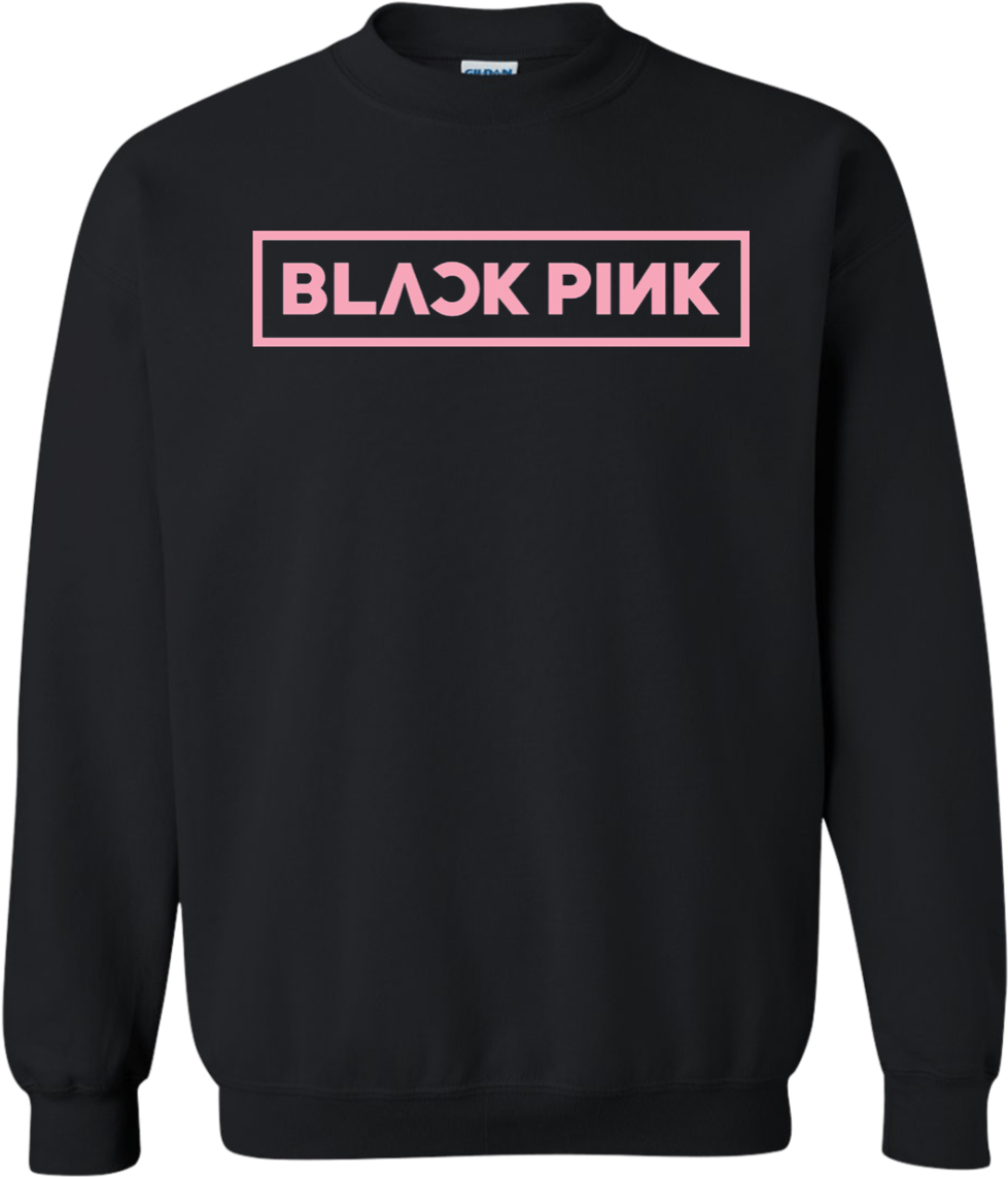 Black Pink Sweatshirt Mockup