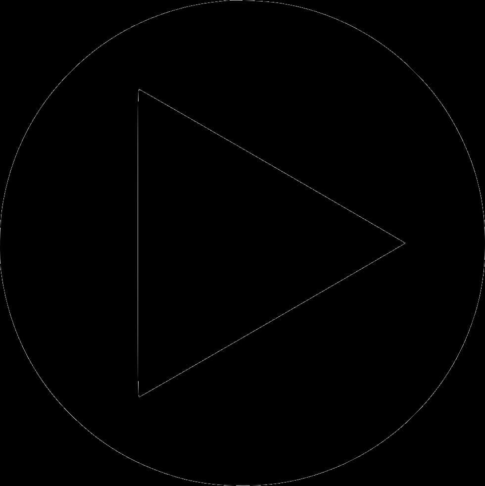 Black_ Play_ Button_ Outline