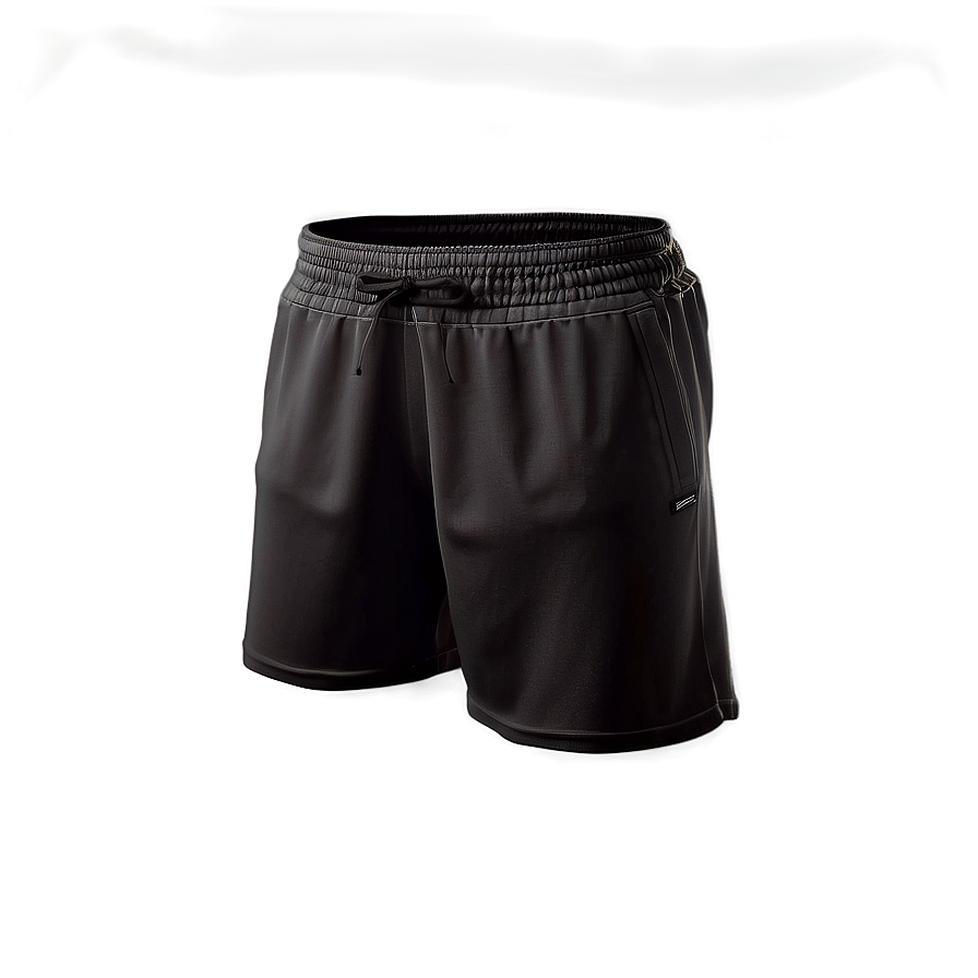 Black Pocketed Shorts Png Qib