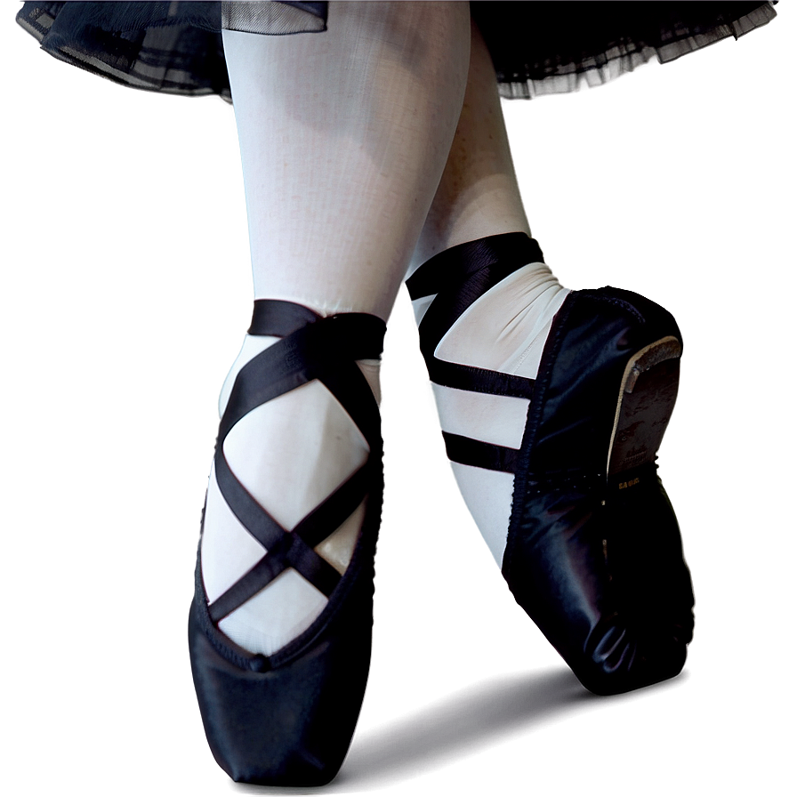 Black Pointe Shoes Png 51