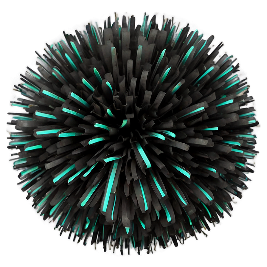 Black Pom Poms Png Fku