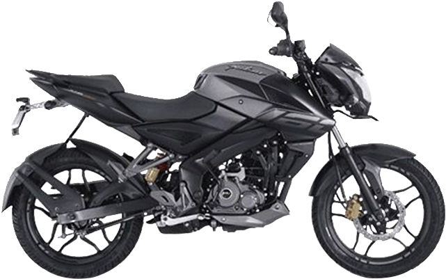 Black Pulsar Motorcycle Profile