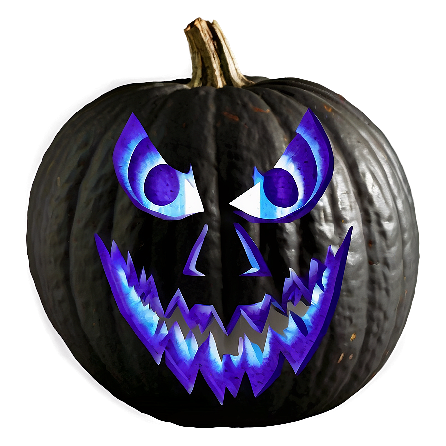 Black Pumpkin Carving Png Yrx63