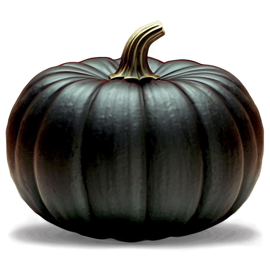 Black Pumpkin Decor Png 74