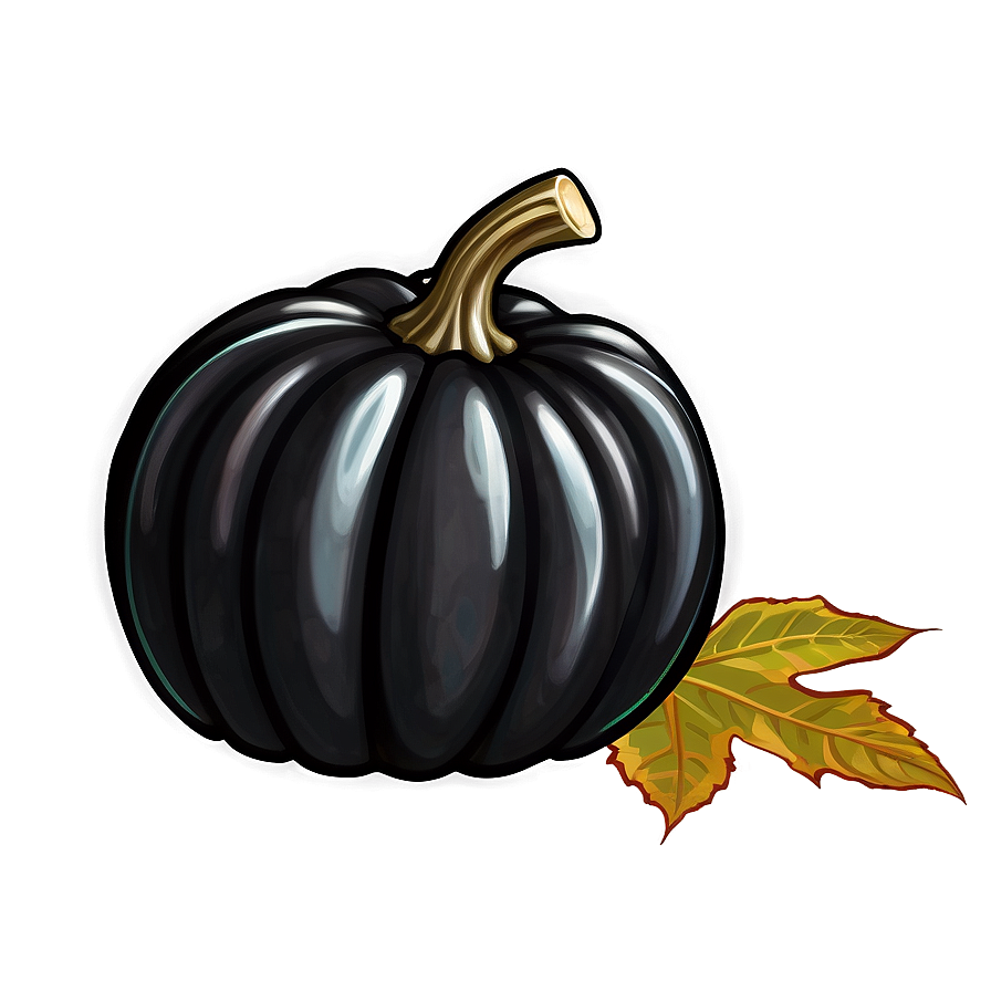 Black Pumpkin In Night Png Pgt93