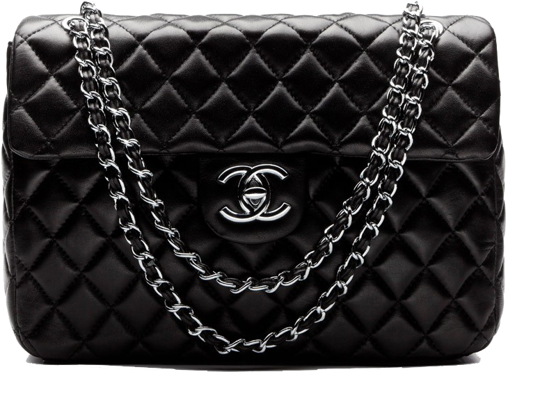 Black Quilted Designer Purse