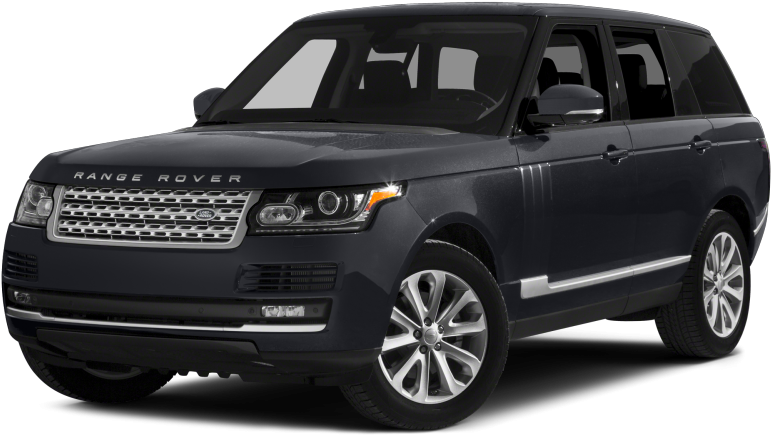 Black Range Rover Luxury S U V