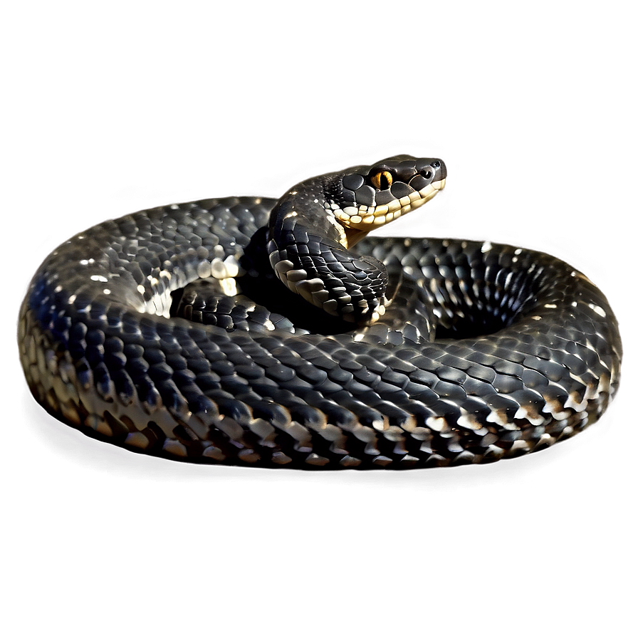 Black Rattlesnake Image Png Stj67