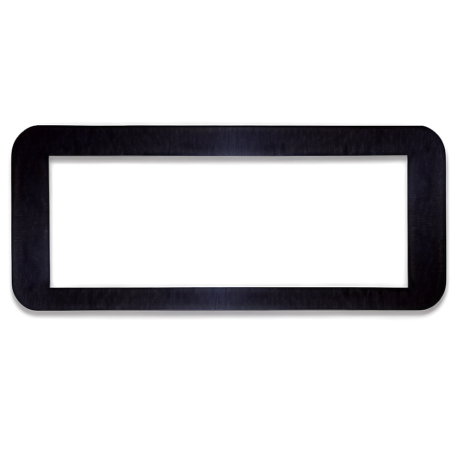 Black Rectangle For Ui Png 77