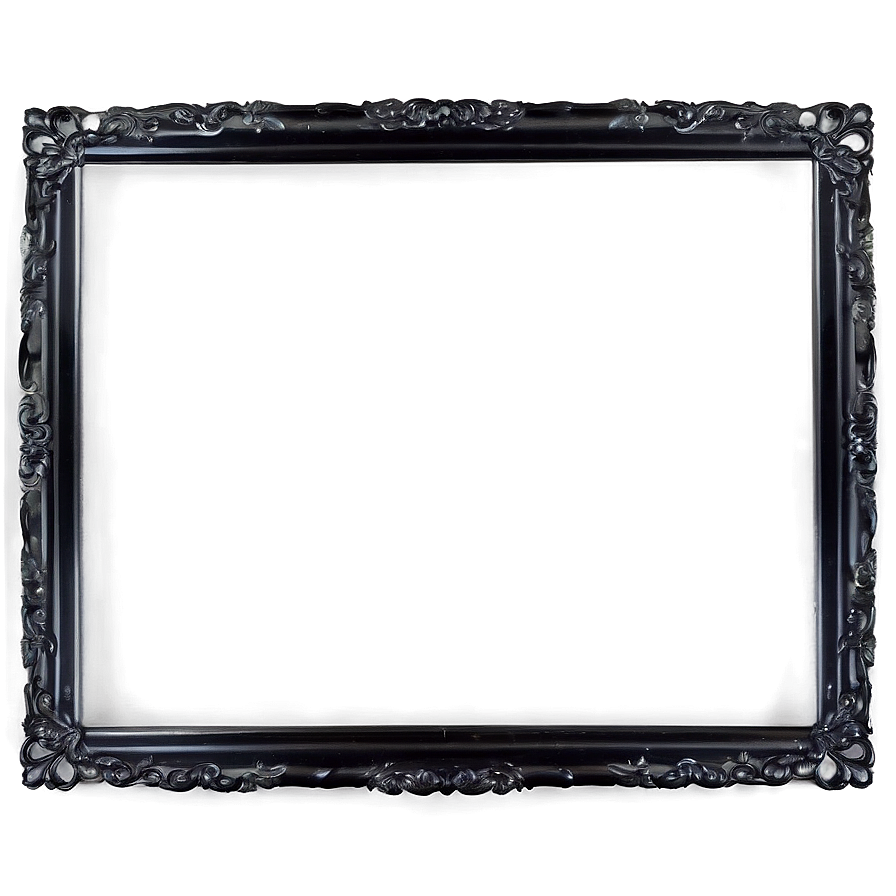 Black Rectangle Frame Png Kka40