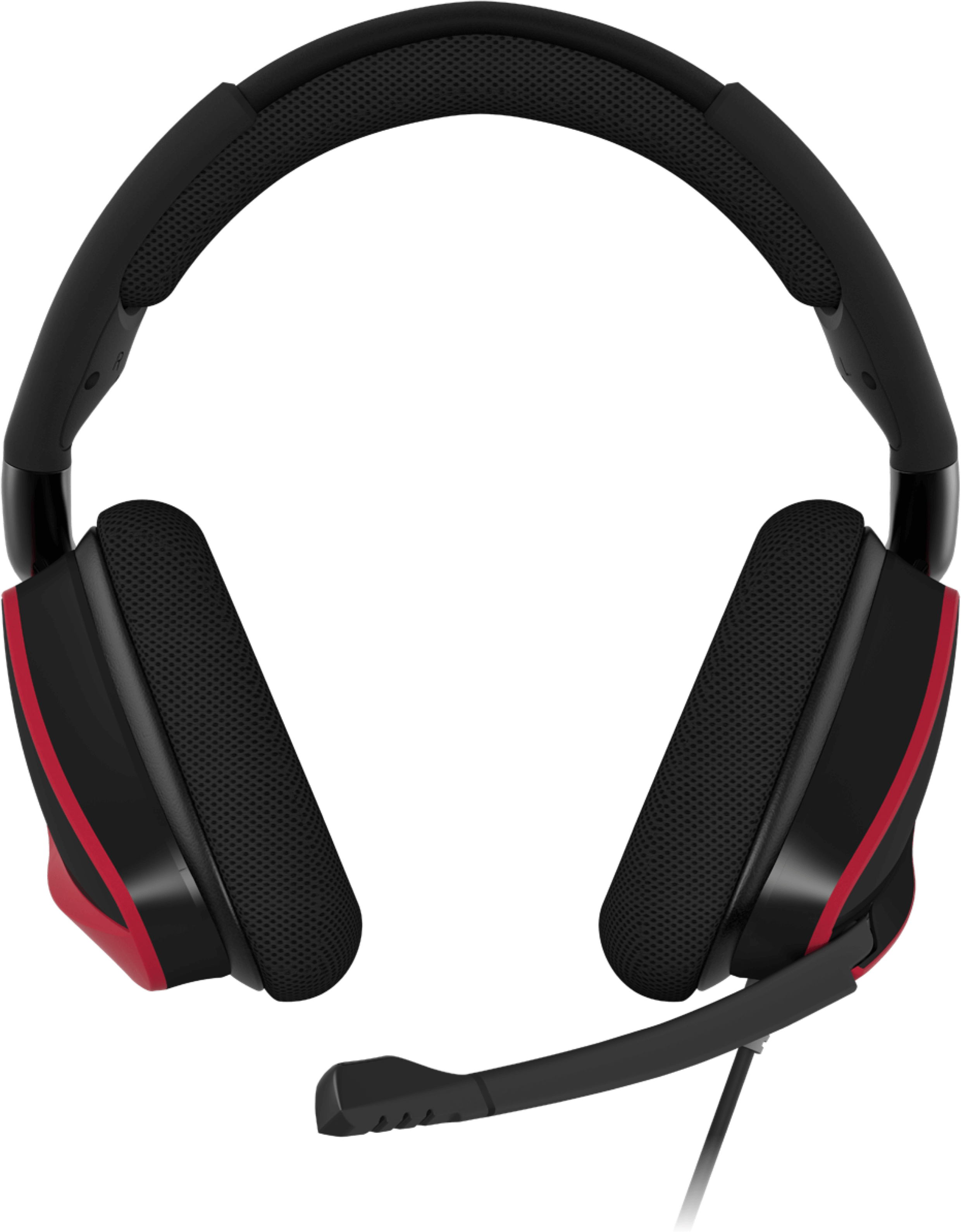 Black Red Gaming Headset