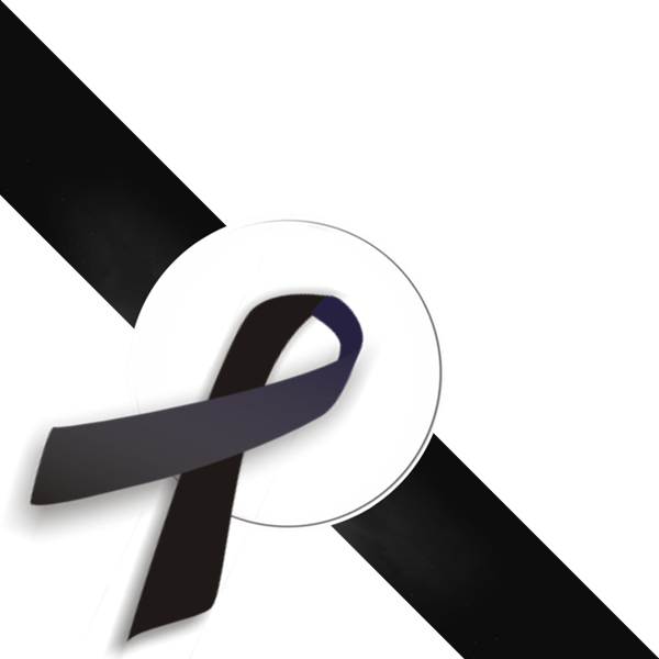 Black Ribbon Mourning Symbol