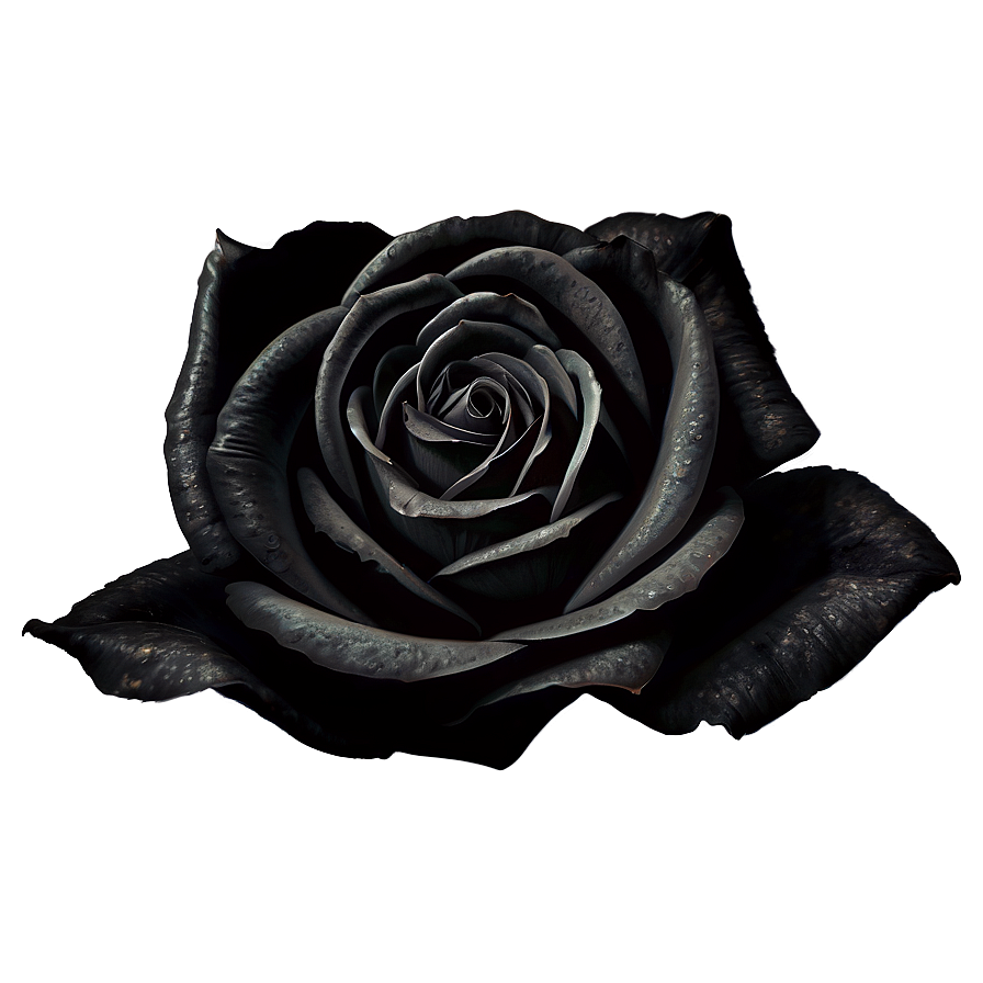 Black Rose Petals Png Qex54