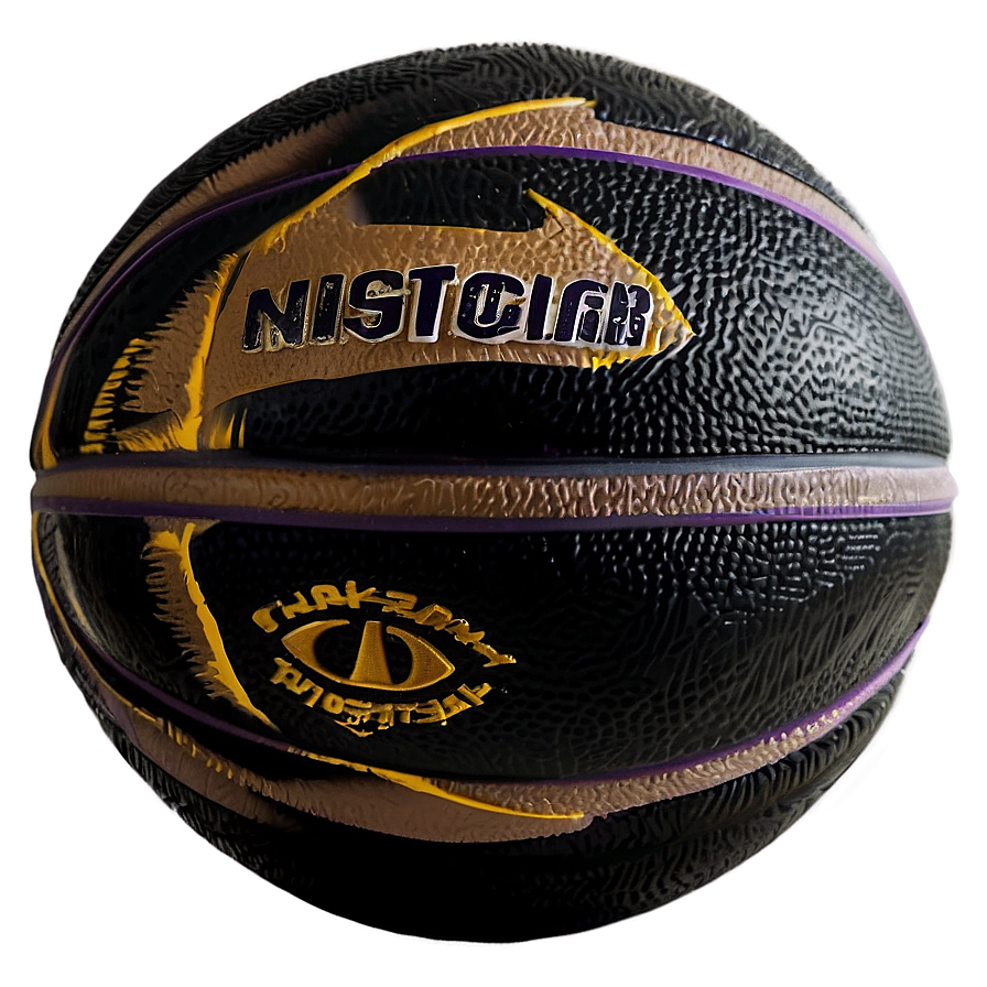 Black Rubber Basketball Png Ach45