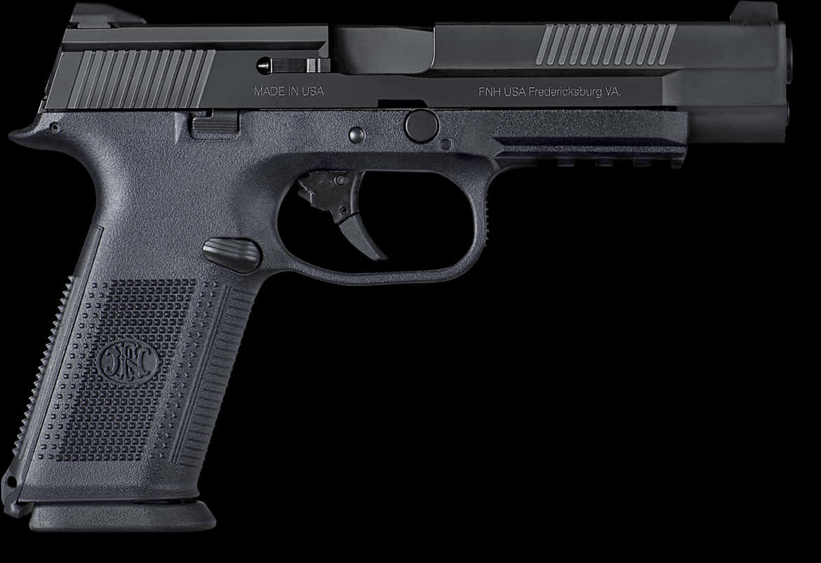 Black Semi Automatic Pistol