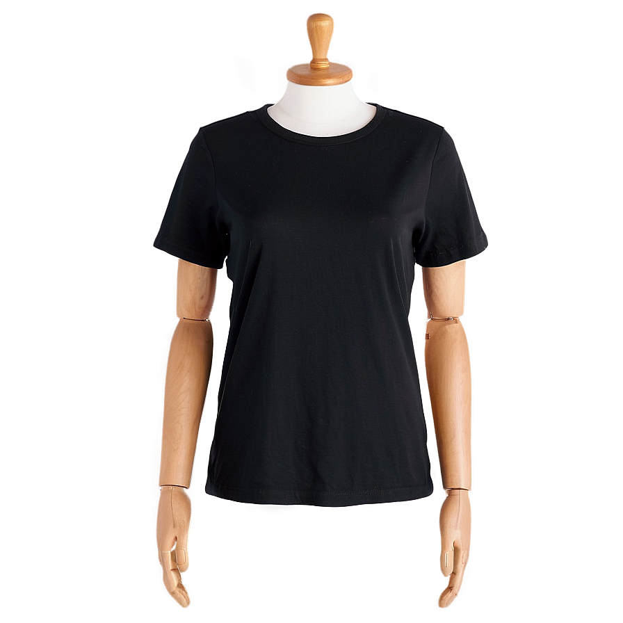 Black Shirt For Girls Png 05252024