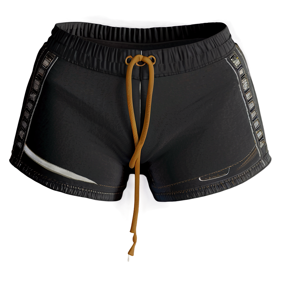 Black Short Shorts Png Xfp98