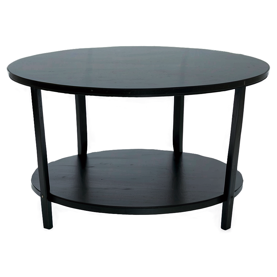 Black Side Table Png 06132024