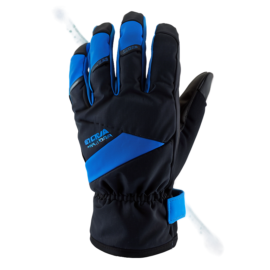 Black Skiing Gloves Png Ied