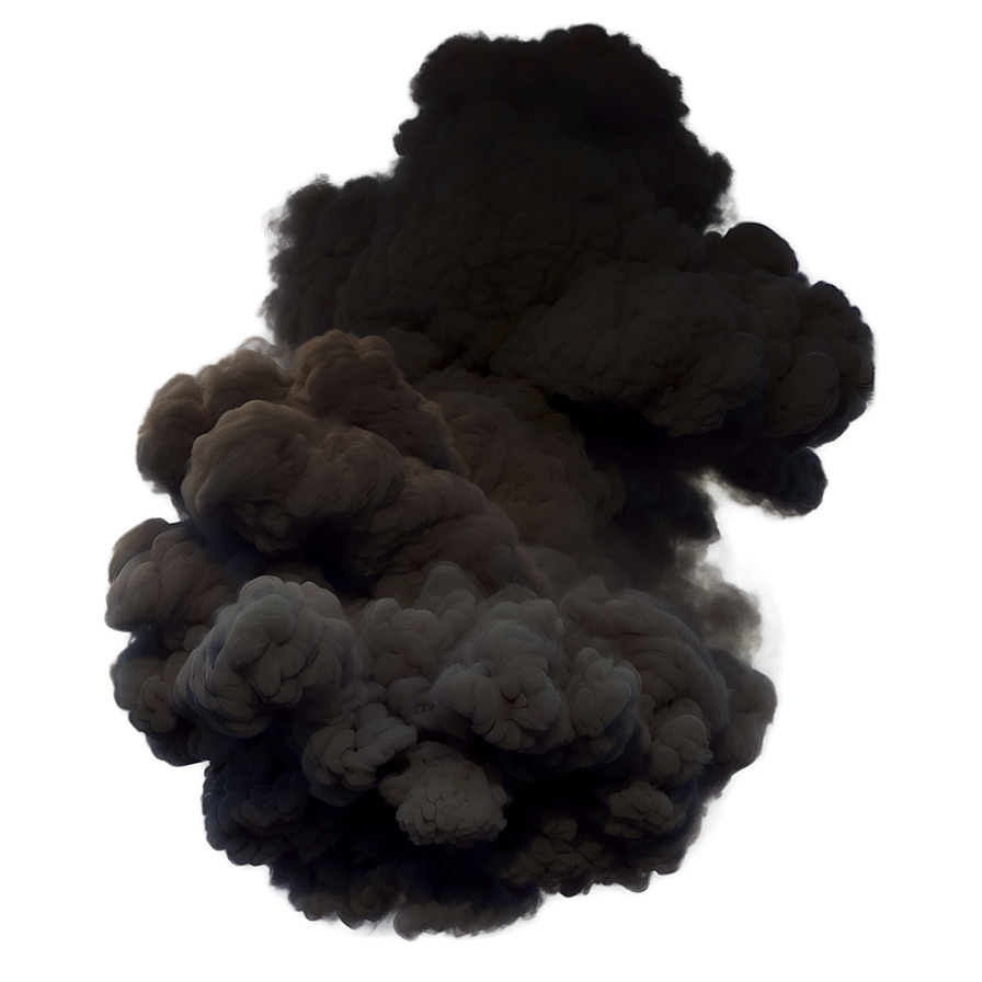 Black Smoke Cloud Png 11