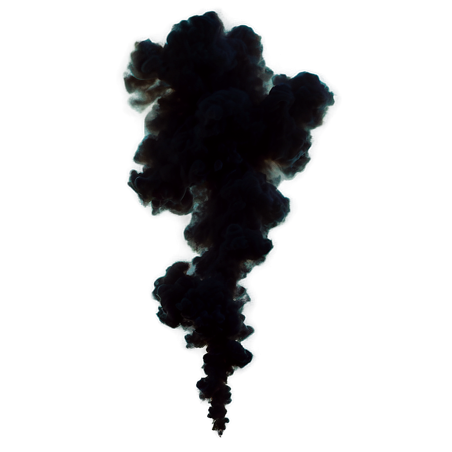 Black Smoke Effect Png 05252024