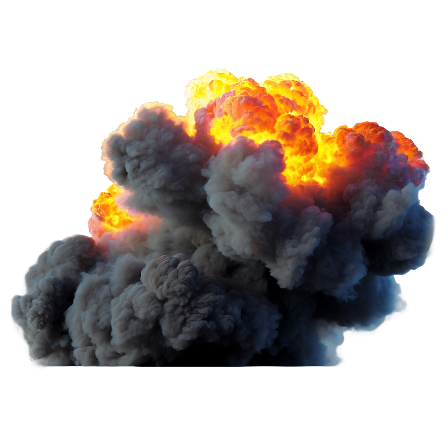 Black Smoke Explosion Png Jby81