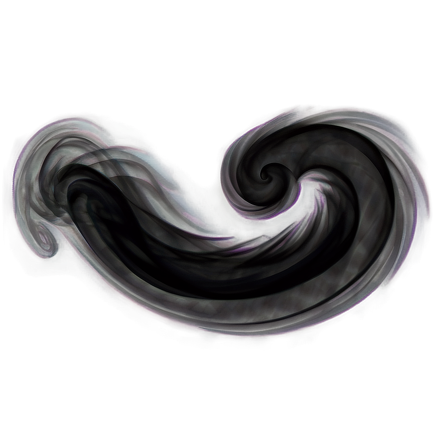 Black Smoke Whirl Png 51