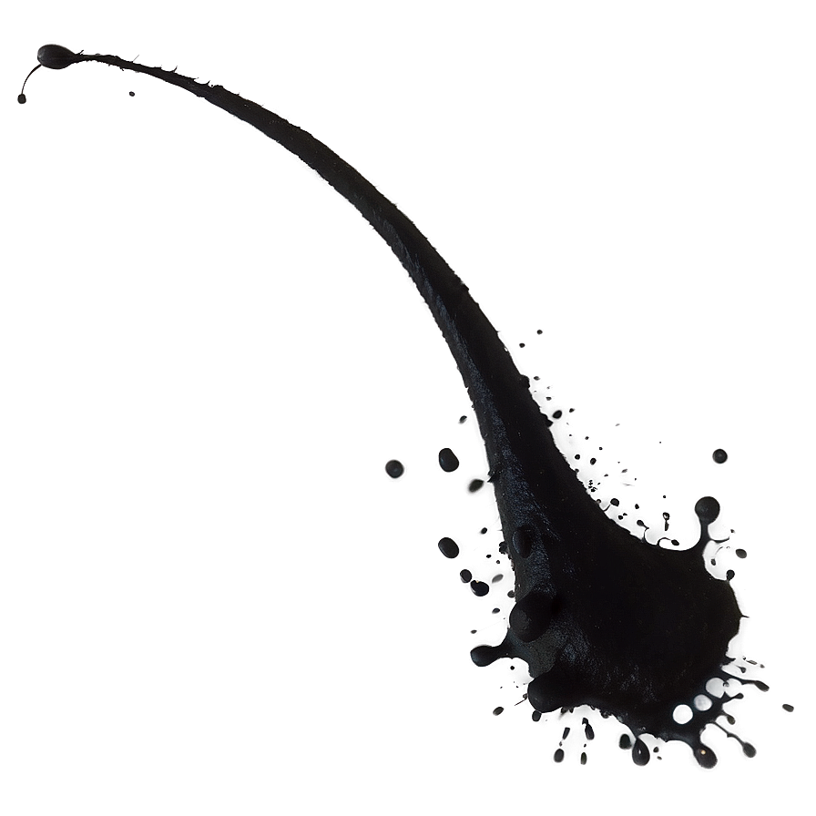 Black Splat Png 06122024